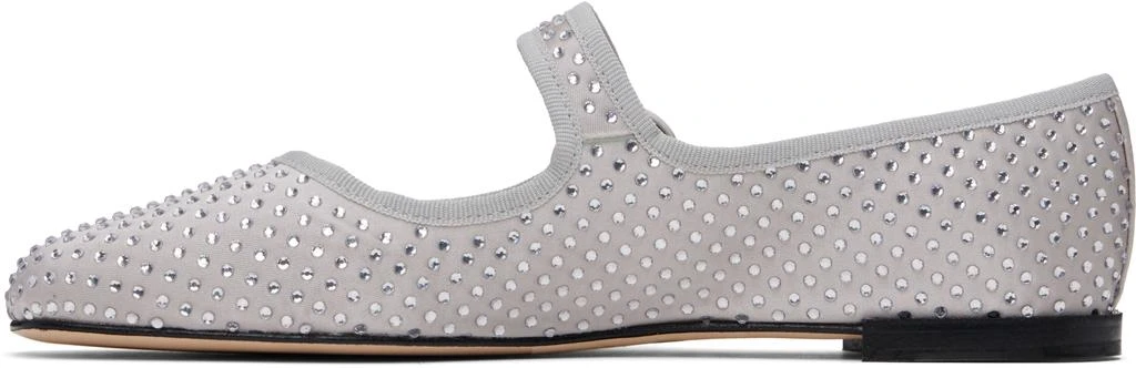 商品Repetto|灰色 Georgia Strass 玛丽珍鞋,价格¥2369,第3张图片详细描述
