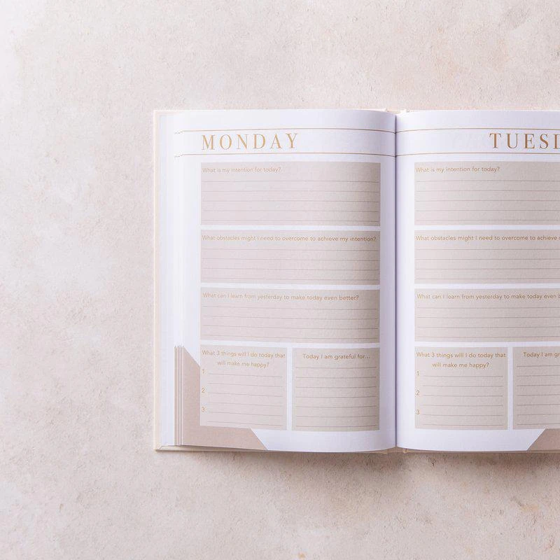 商品Glim + Glow Home|Morning Notes Journal,价格¥180,第2张图片详细描述