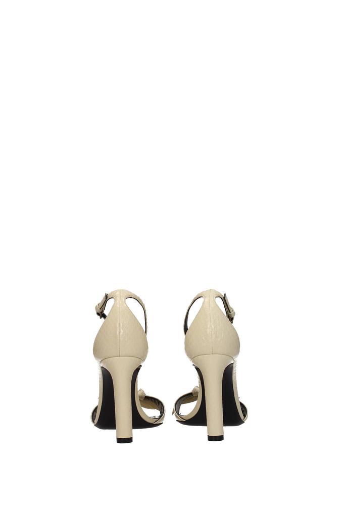 商品Yves Saint Laurent|Sandals bea Leather Snake Beige Cream,价格¥2852,第7张图片详细描述