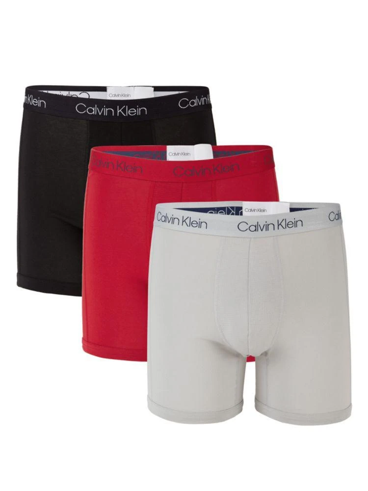 商品Calvin Klein|3-Pack Boxer Briefs,价格¥150,第1张图片