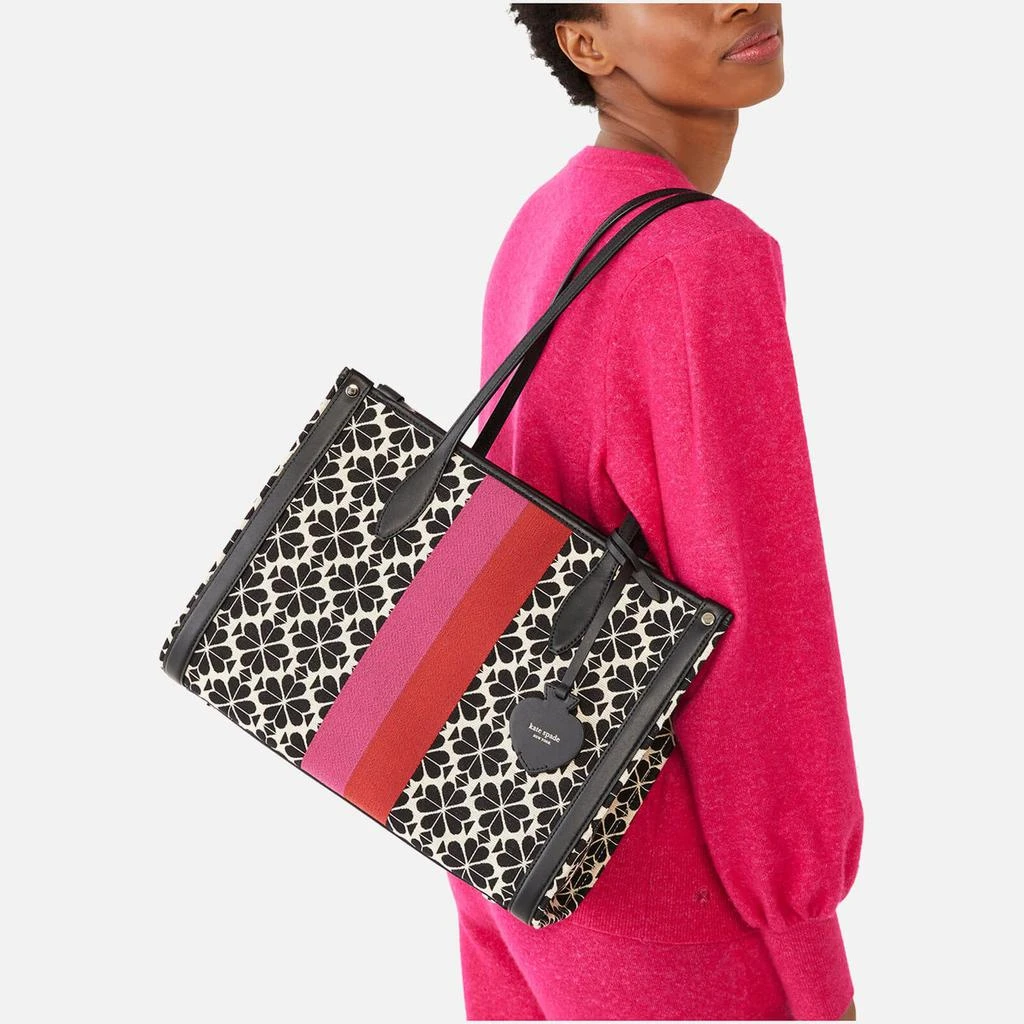 商品Kate Spade|Kate Spade New York Women's Spade Flower Market Tote Bag - Cream Multi,价格¥1747,第2张图片详细描述