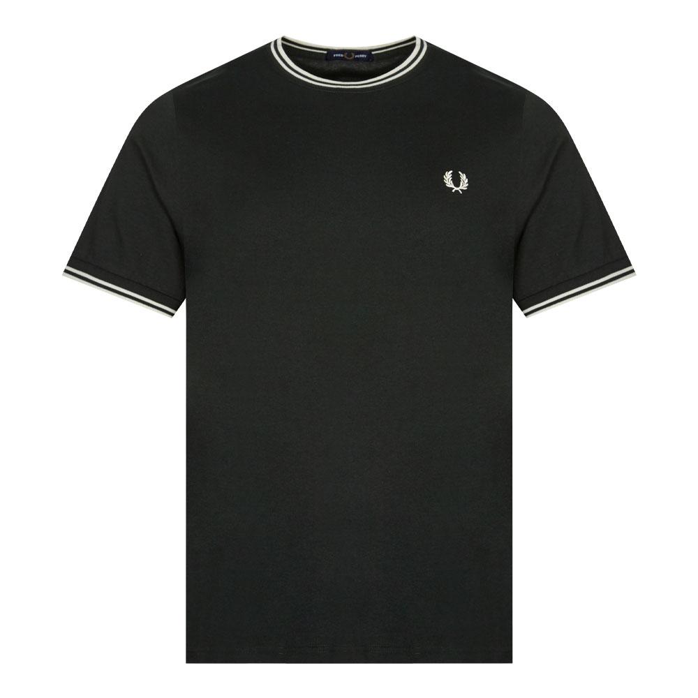 Fred Perry Twin Tipped T-Shirt - Night Green商品第1张图片规格展示