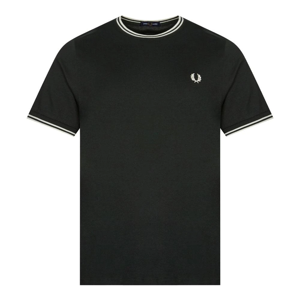 商品Fred Perry|Fred Perry Twin Tipped T-Shirt - Night Green,价格¥356,第1张图片