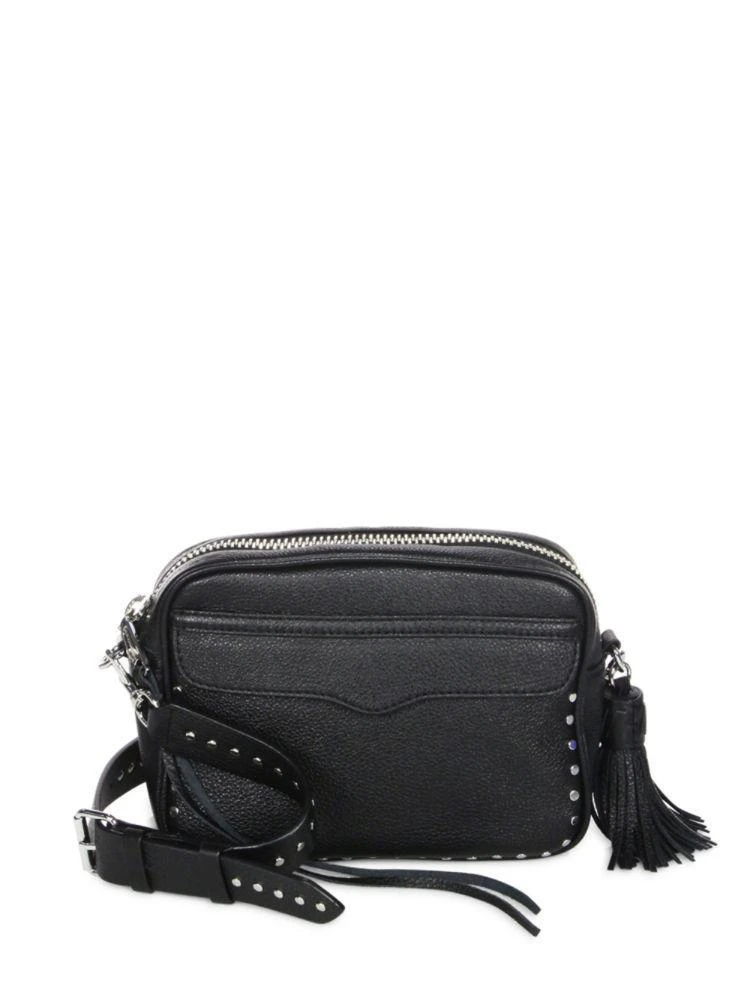 商品Rebecca Minkoff|Bryn Studded 真皮相机包,价格¥435,第4张图片详细描述