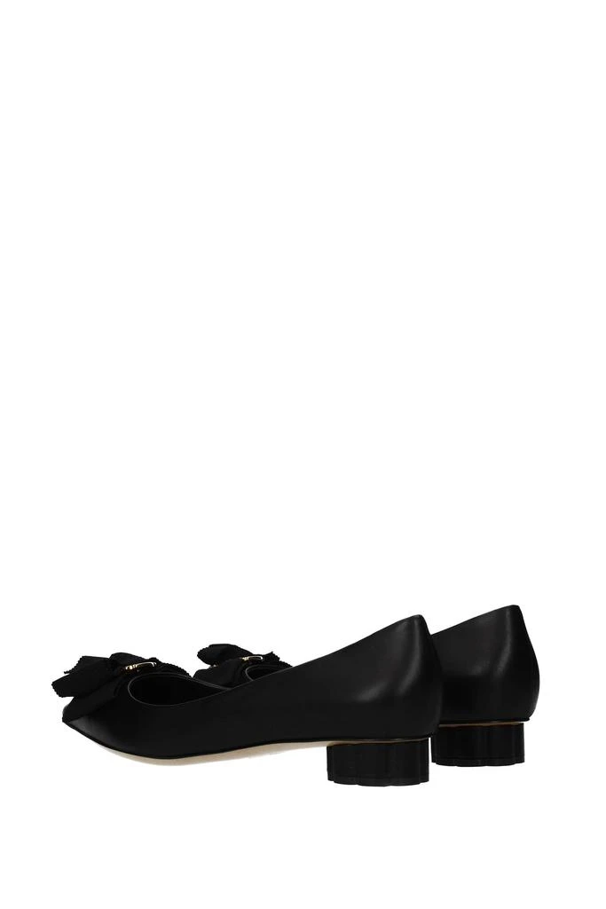 商品Salvatore Ferragamo|Ballet flats talla Leather Black,价格¥1725,第5张图片详细描述