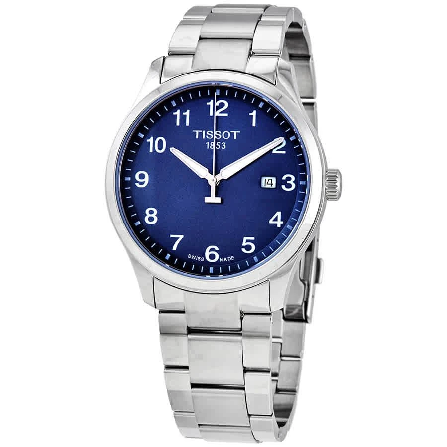 商品Tissot|Gent XL Classic Quartz Blue Dial Men's Watch T116.410.11.047.00,价格¥1717,第1张图片