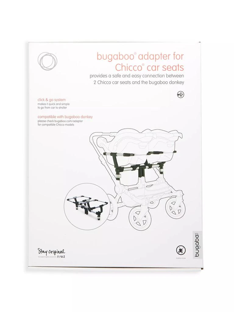 商品Bugaboo|Bugaboo Donkey Maxi-Cosi Twin Car Seat Adapter,价格¥750,第1张图片