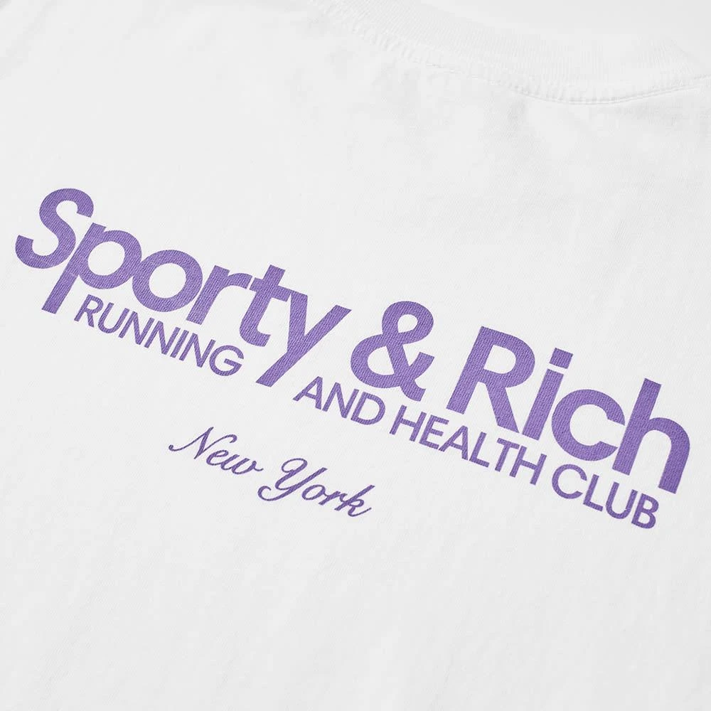 商品Sporty & Rich|Sporty & Rich Running & Health Club T-Shirt,价格¥358,第3张图片详细描述