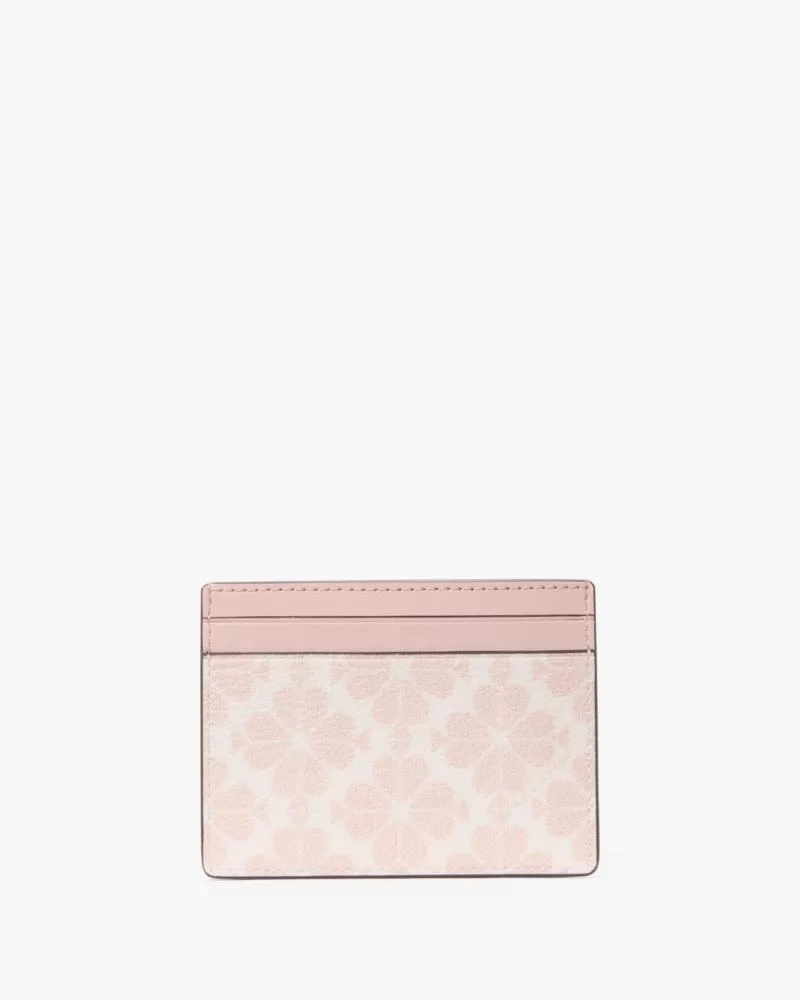 Spade Flower Small Slim Card Holder 商品