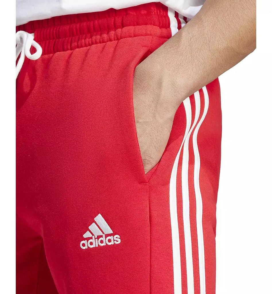 商品Adidas|Men's Essentials 3-Stripes Regular-Fit Fleece Joggers,价格¥112,第4张图片详细描述