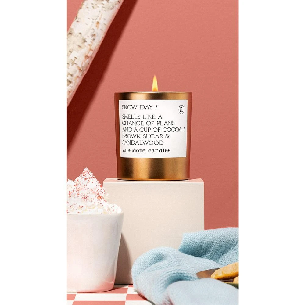 商品Anecdote Candles|Snow Day Smells Like A Change Of Plans and A Cup of Cocoa Candle, 9-oz.,价格¥253,第4张图片详细描述