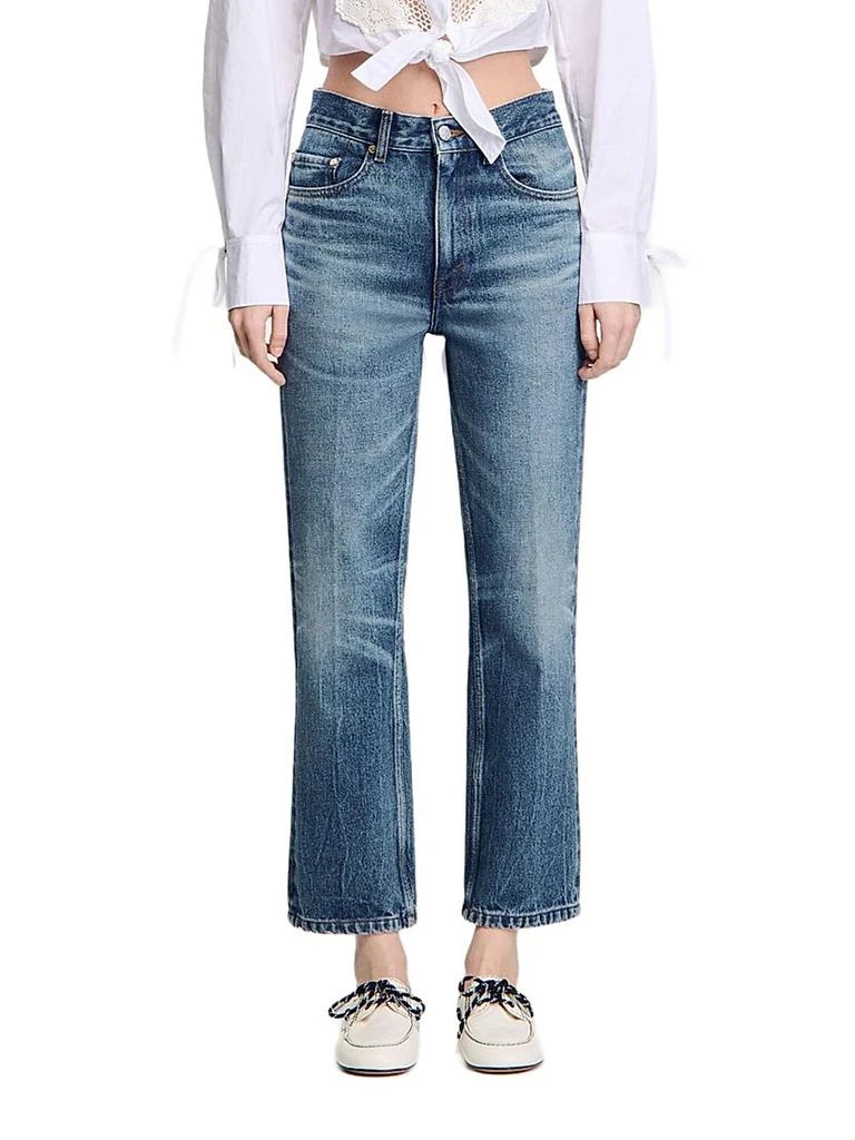商品Sandro|Faded Jeans,价格¥2203,第4张图片详细描述