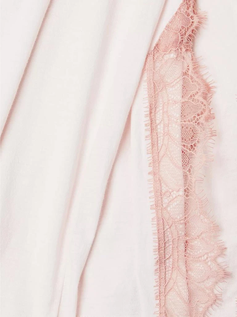 Elasticized Lace & Cotton Pajama Pants 商品