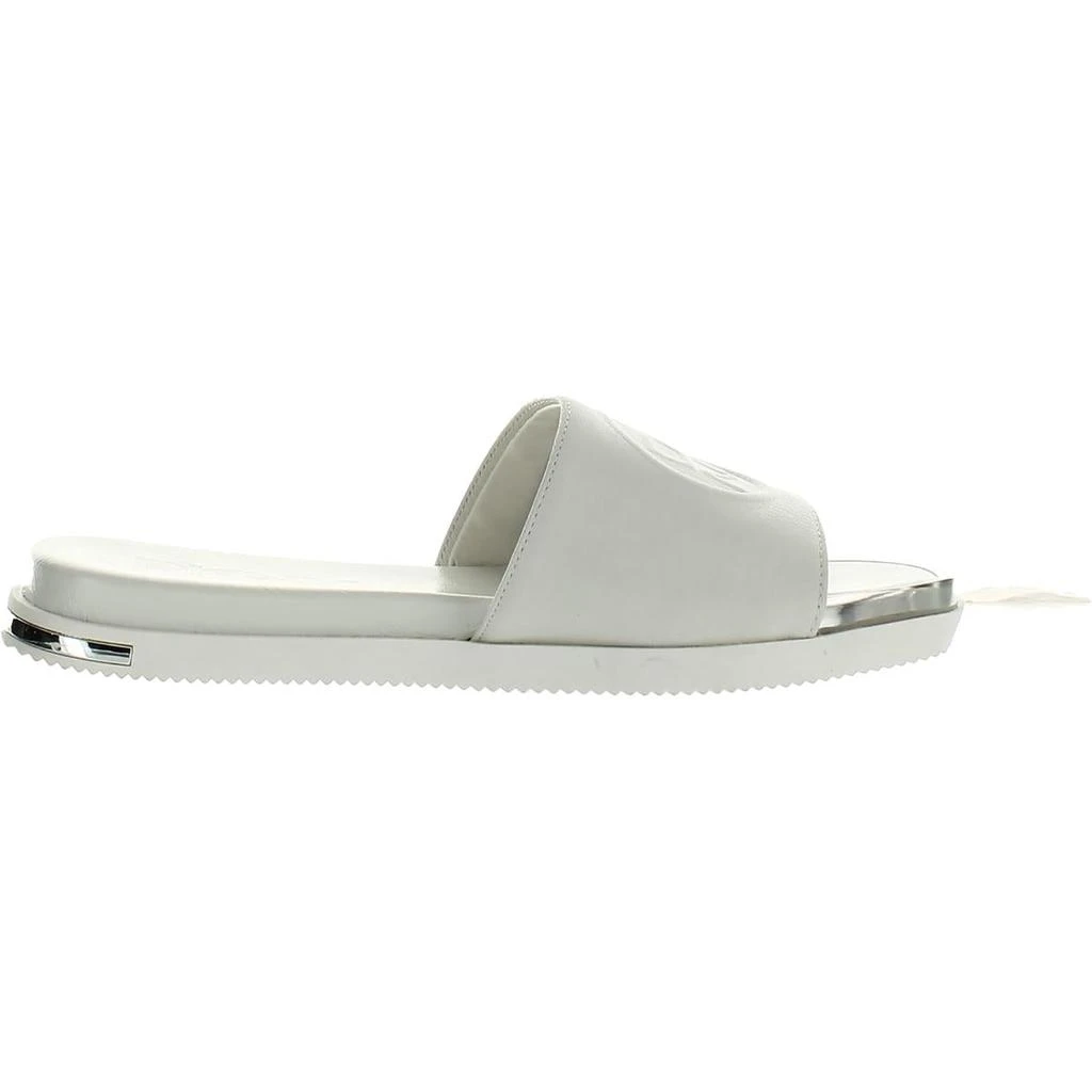 商品DKNY|DKNY Womens Baby Leather Slip On Slide Sandals,价格¥253,第4张图片详细描述