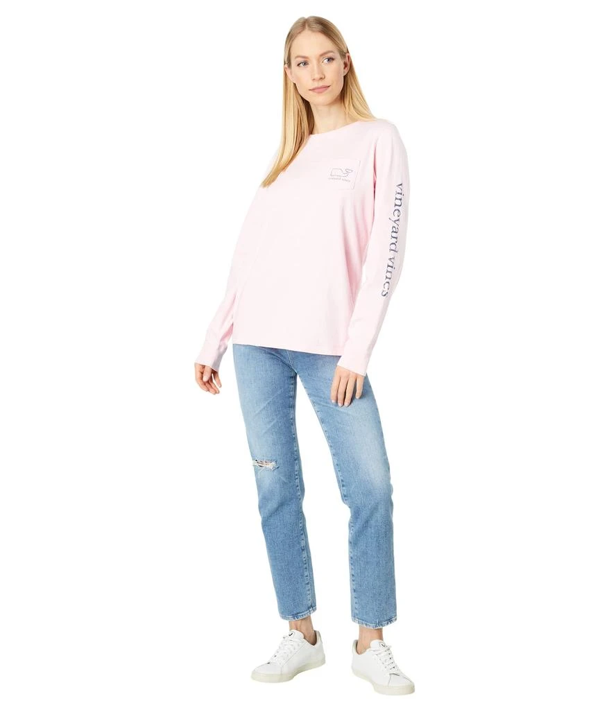 商品Vineyard Vines|Long-Sleeve Vintage Whale Tee,价格¥385,第4张图片详细描述