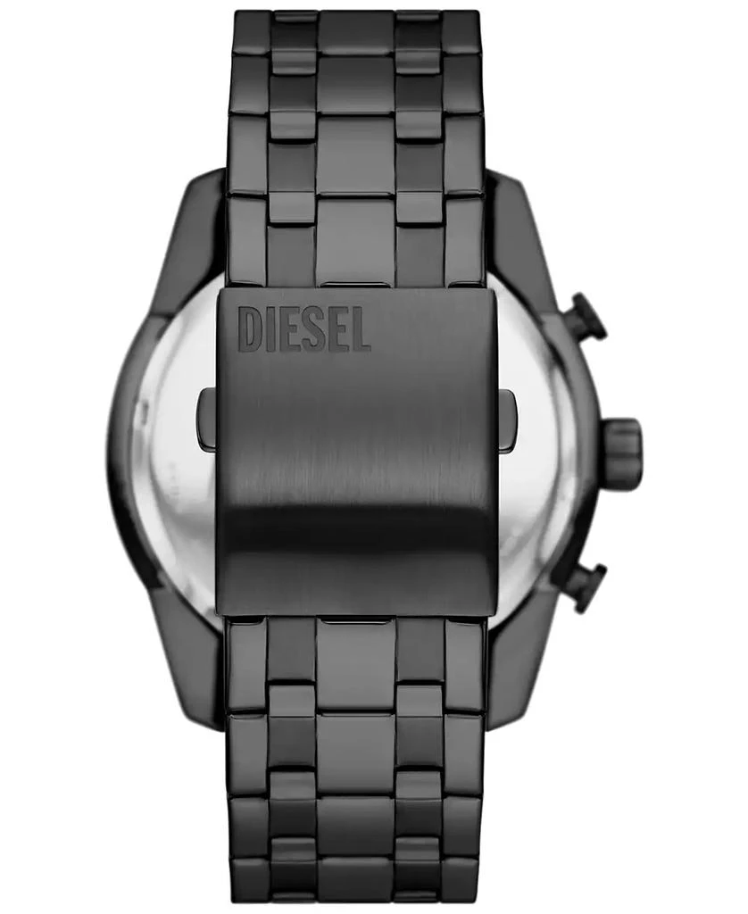 商品Diesel|Men's Chronograph Split Black-Tone Stainless Steel Bracelet Watch 51mm,价格¥2075,第3张图片详细描述