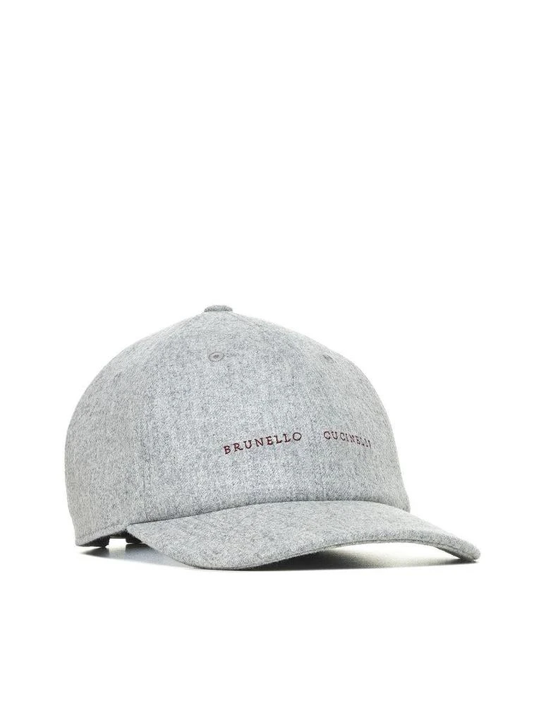 商品Brunello Cucinelli|Brunello Cucinelli Hats in Grey,价格¥3260,第2张图片详细描述