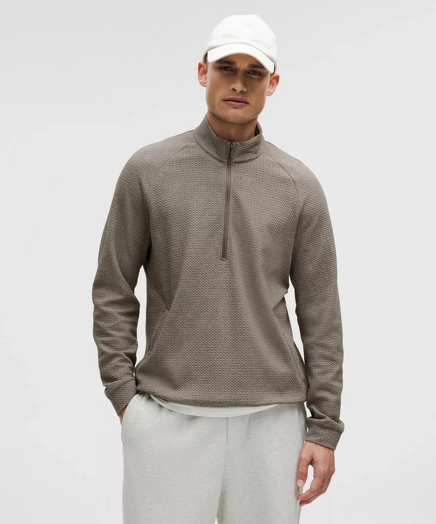 商品Lululemon|Textured Double-Knit Cotton Half Zip,价格¥953,第3张图片详细描述