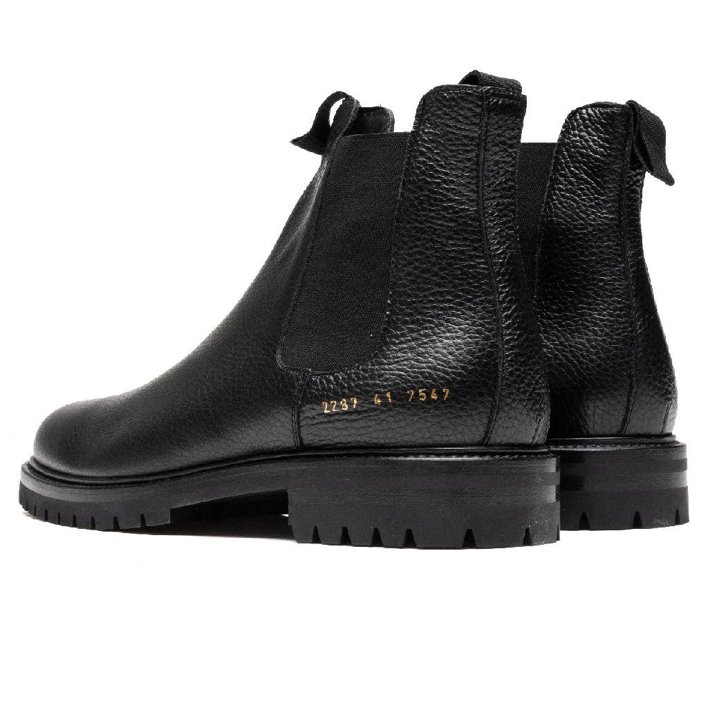 商品Common Projects|Common Projects Winter Chelsea Bumpy - Black,价格¥3429,第3张图片详细描述