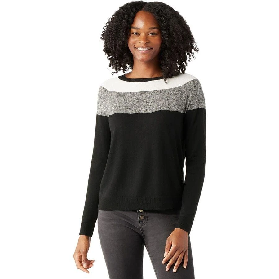 商品SmartWool|Edgewood Colorblock Crew Sweater - Women's,价格¥415,第1张图片