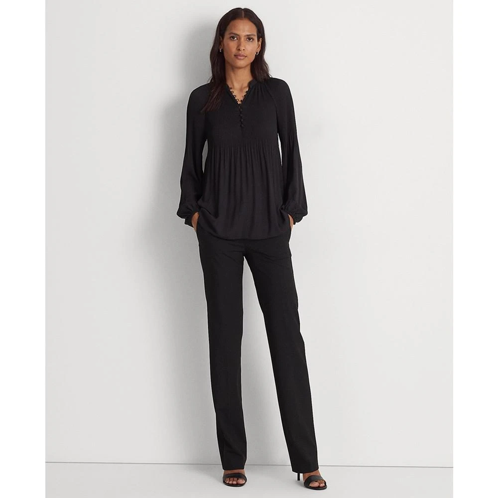 商品Ralph Lauren|Pleated Georgette Blouse,价格¥339,第5张图片详细描述