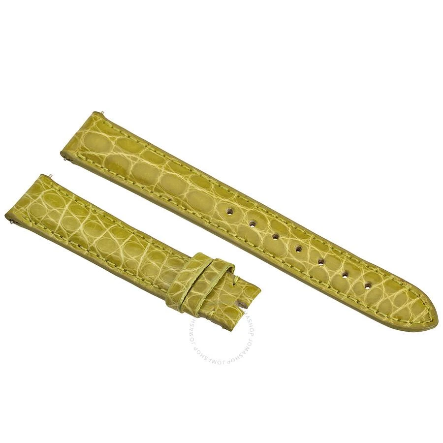 商品Hadley Roma|Lime Green 16 MM Alligator Leather Strap,价格¥371,第1张图片