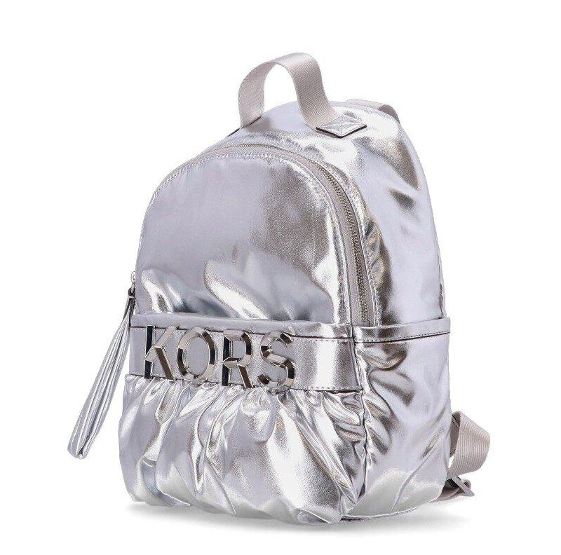 商品Michael Kors|Michael Kors Logo-Lettering Ruched Backpack,价格¥2432,第3张图片详细描述