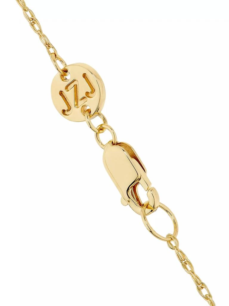 商品Jennifer Zeuner|18K-Yellow-Gold Vermeil "Tikvah" Pendant Necklace,价格¥1410,第3张图片详细描述