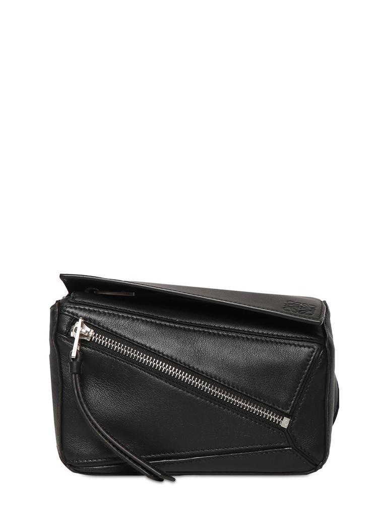 商品Loewe|Mini Puzzle Leather Belt Bag,价格¥13892,第5张图片详细描述