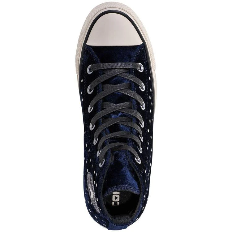 Women's Chuck Taylor Hi Velvet Stud Casual Sneakers from Finish Line 商品