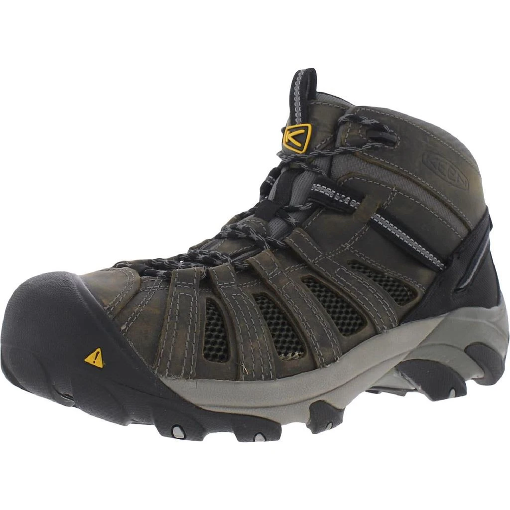 商品Keen|Keen Mens Flint Mid Work Boot Steel Toe Work & Safety Boot,价格¥773,第1张图片