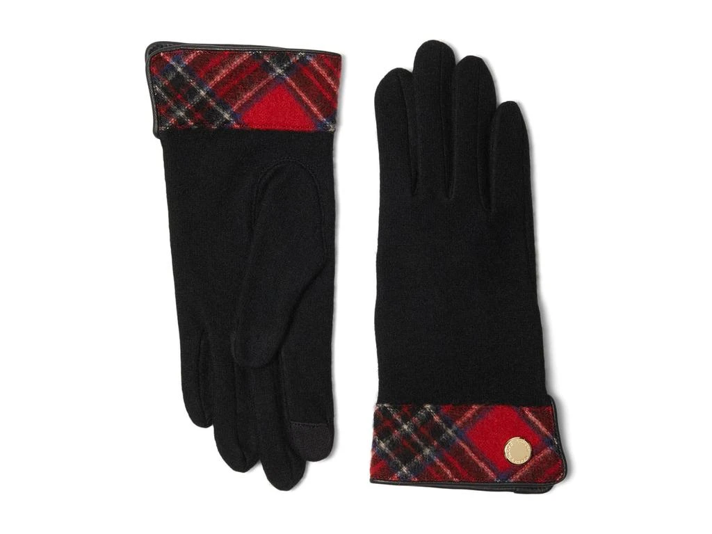 商品Ralph Lauren|Pattern Cuff Glove with Snap,价格¥382,第1张图片