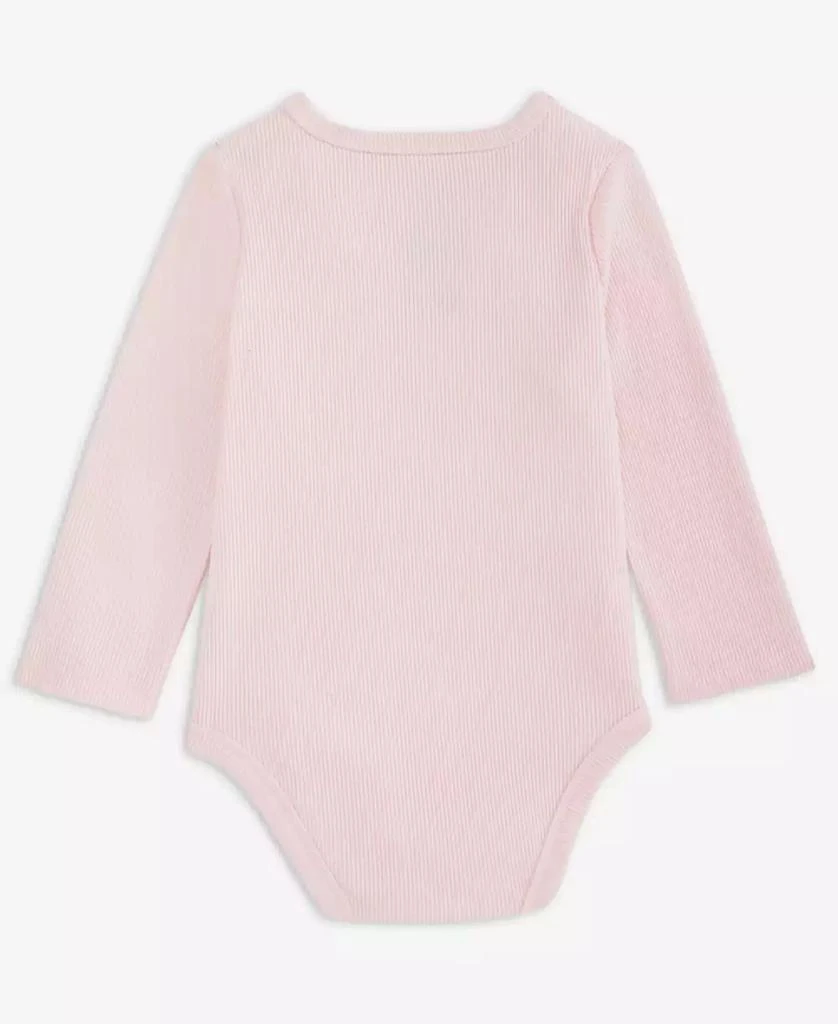 商品First Impressions|Baby Girls Bow Bodysuit, Macy's Exclusive,价格¥45,第2张图片详细描述