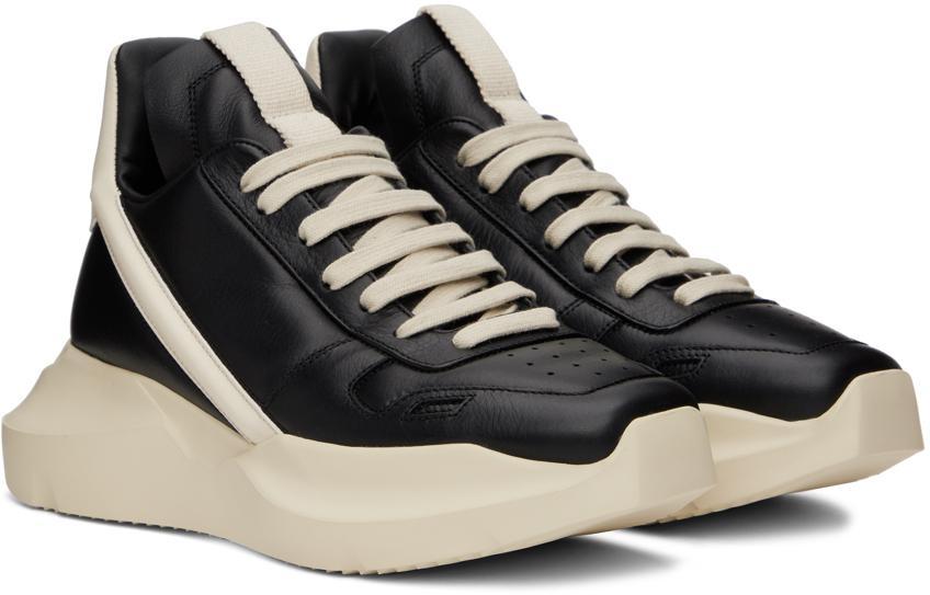商品Rick Owens|Black Geo Geth Sneakers,价格¥7495,第6张图片详细描述