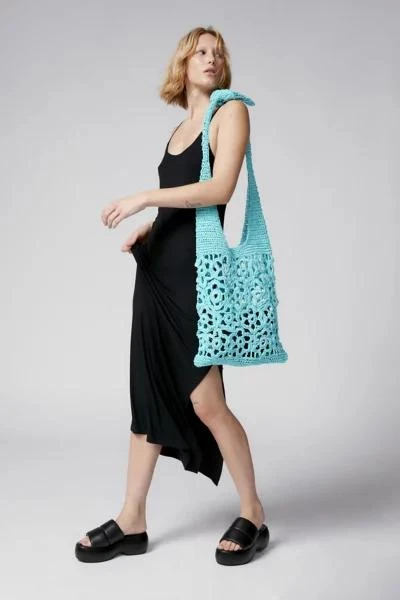 商品Urban Outfitters|UO Monaco Raffia Hobo Bag,价格¥74,第1张图片