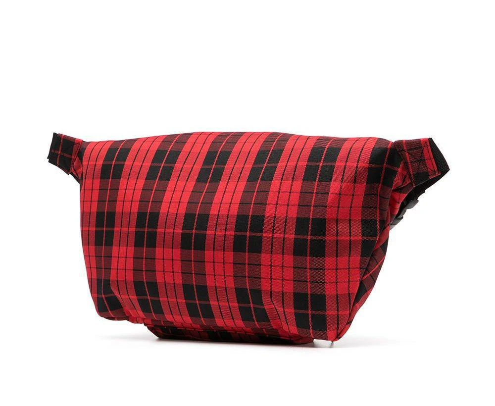 商品Balenciaga|BALENCIAGA Plaid Print Logo Belt Bag,价格¥5168,第2张图片详细描述