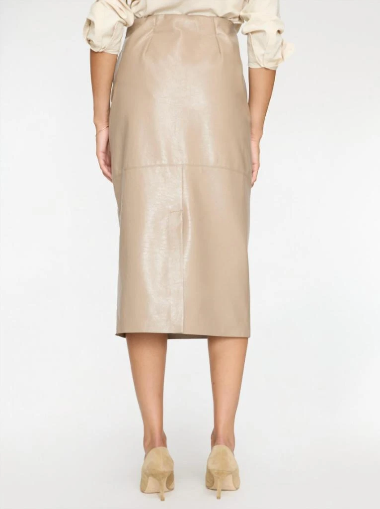 商品Brochu Walker|Brochu Walker - Irene Vegan Leather Skirt,价格¥1983,第4张图片详细描述