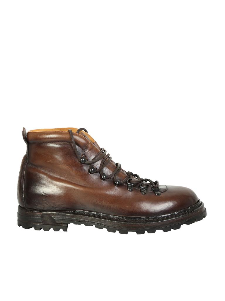 OFFICINE CREATIVE ARTIK ANKLE BOOTS WITH IMPECCABLE HANDCRAFTED FINISHES AND TREKKING INSPIRATION商品第1张图片规格展示
