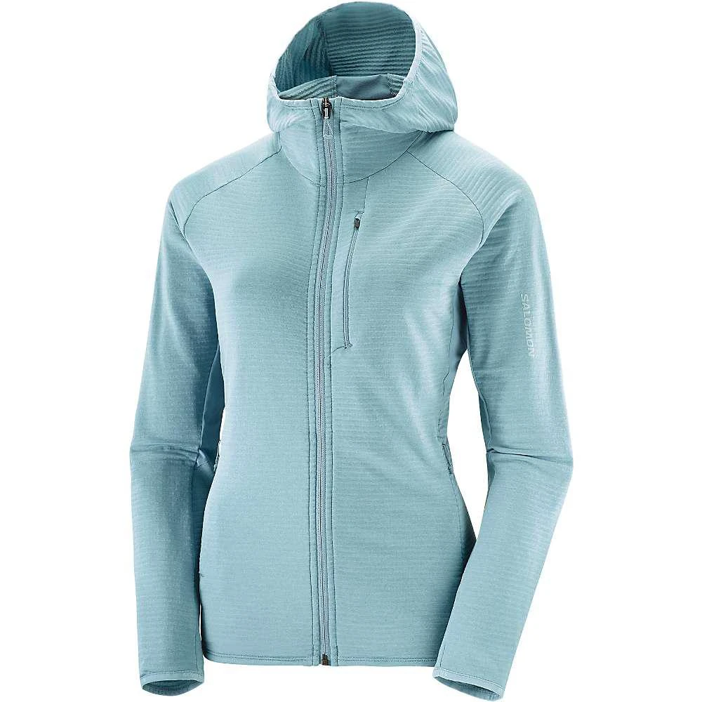 商品Salomon|Women's Essential LT Warm Full Zip HD Jacket,价格¥369,第1张图片