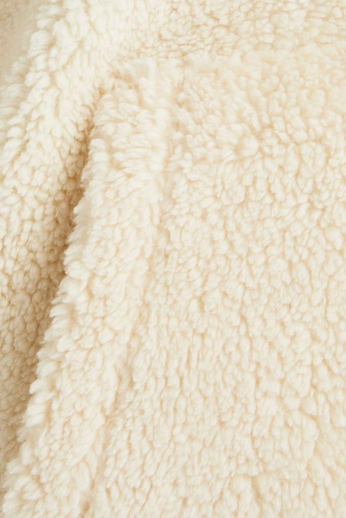 Cotton-blend fleece sweater商品第2张图片规格展示
