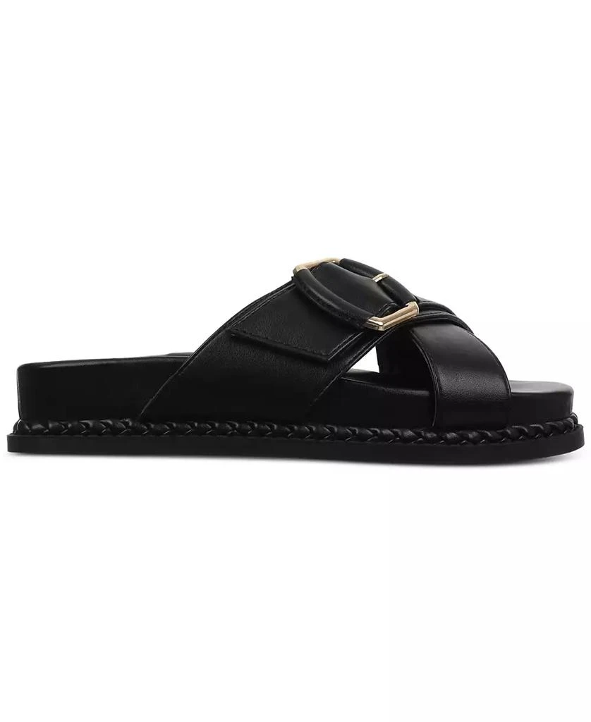 商品Giani Bernini|Women's Geralynn Memory Foam Crisscross Buckle Footbed Sandals, Created for Macy's,价格¥262,第2张图片详细描述