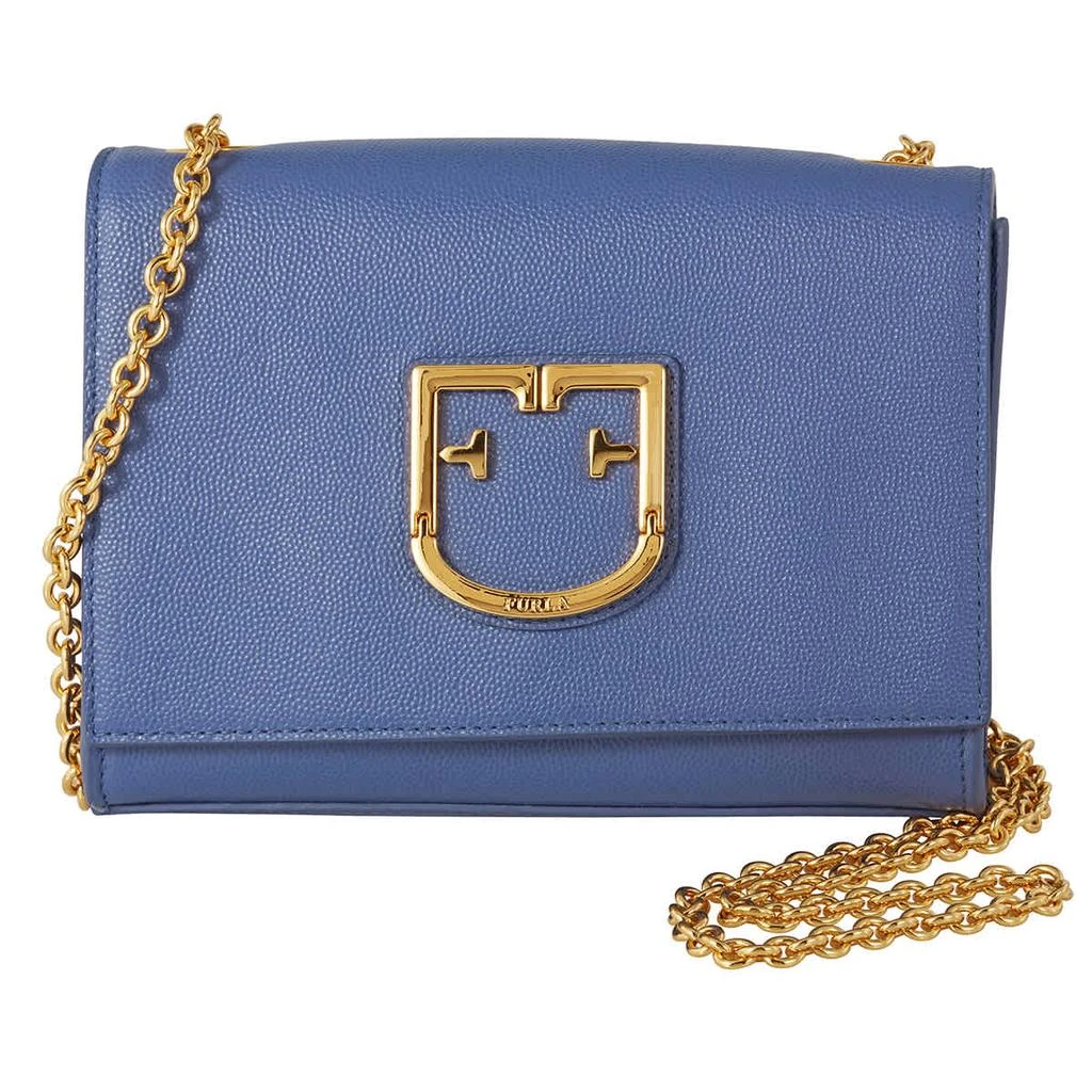商品Furla|Furla Ladies Viva Mini Pochette Shoulder Bag - Pervinca,价格¥1196,第2张图片详细描述