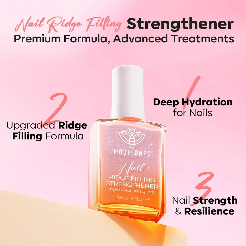 Nail Strengthener 2 in 1|指甲强化剂 - 珍珠白 商品