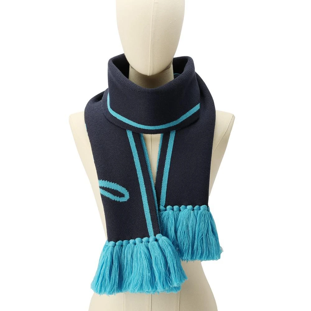 商品Coach|Women's Varsity Logo Knit Fringe-Trim Scarf,价格¥721,第3张图片详细描述