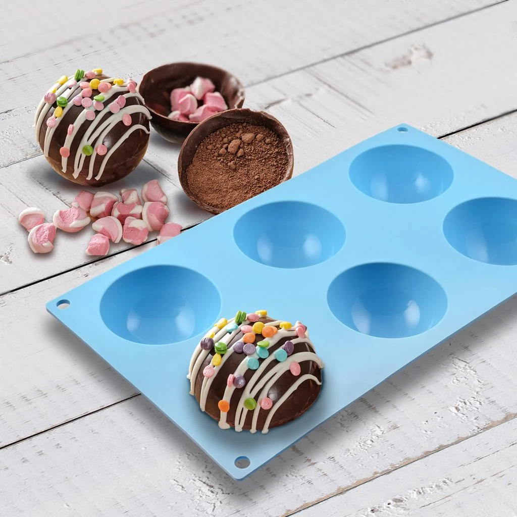 商品R&M International|Silicone Chocolate Spoon & Hot Cocoa Bomb Mold Set,价格¥199,第2张图片详细描述