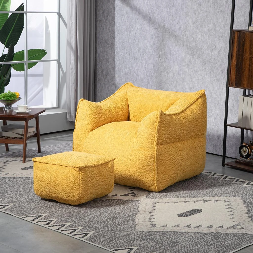 商品Streamdale Furniture|Streamdale Bean Bag Chair for Comfort and Relaxation,价格¥2630,第1张图片