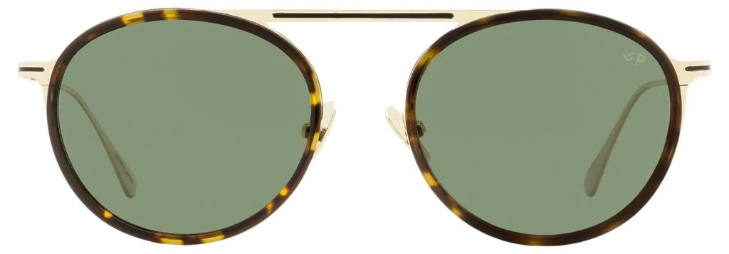 商品John Varvatos|John Varvatos Men's Roseland Sunglasses V528 TOR Gold/Tortoise 52mm,价格¥714,第2张图片详细描述