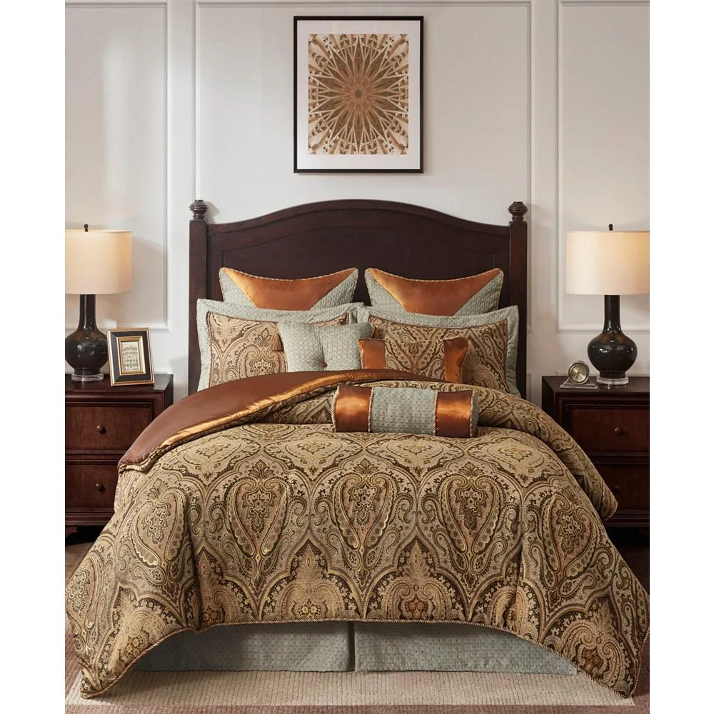 商品Hampton Hill|Canovia Springs 9-Pc.Comforter Set,价格¥4513,第1张图片