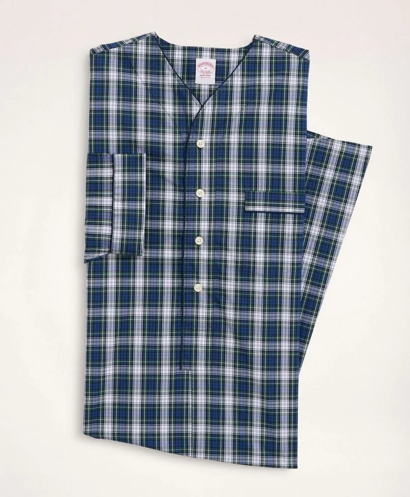 商品Brooks Brothers|Cotton Broadcloth Tartan Nightshirt,价格¥412,第1张图片