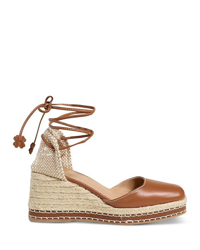 商品CASTAÑER|Women's Tinita Square Toe Strappy Espadrille Wedge Platform d'Orsay Pumps,价格¥1250,第2张图片详细描述